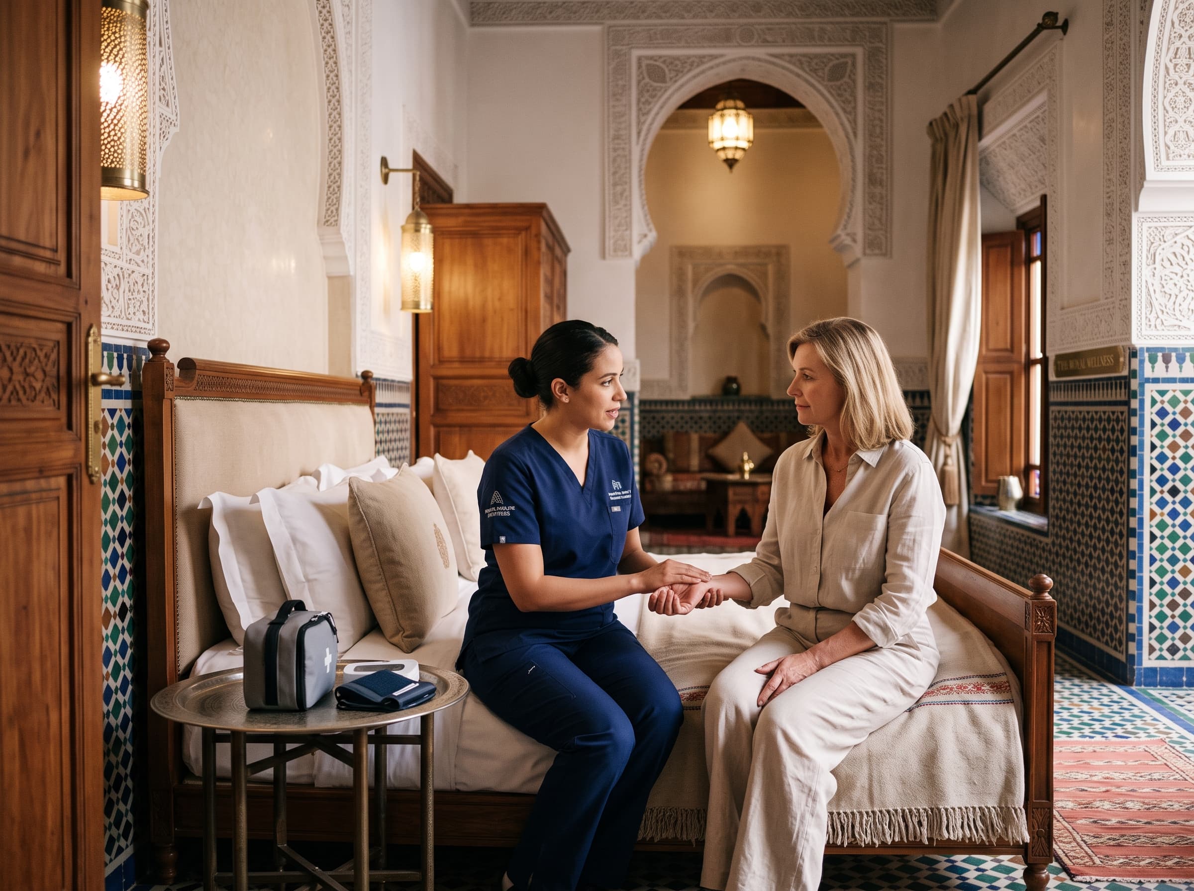 Touriste malade à Marrakech ? Voici comment obtenir un médecin rapidement