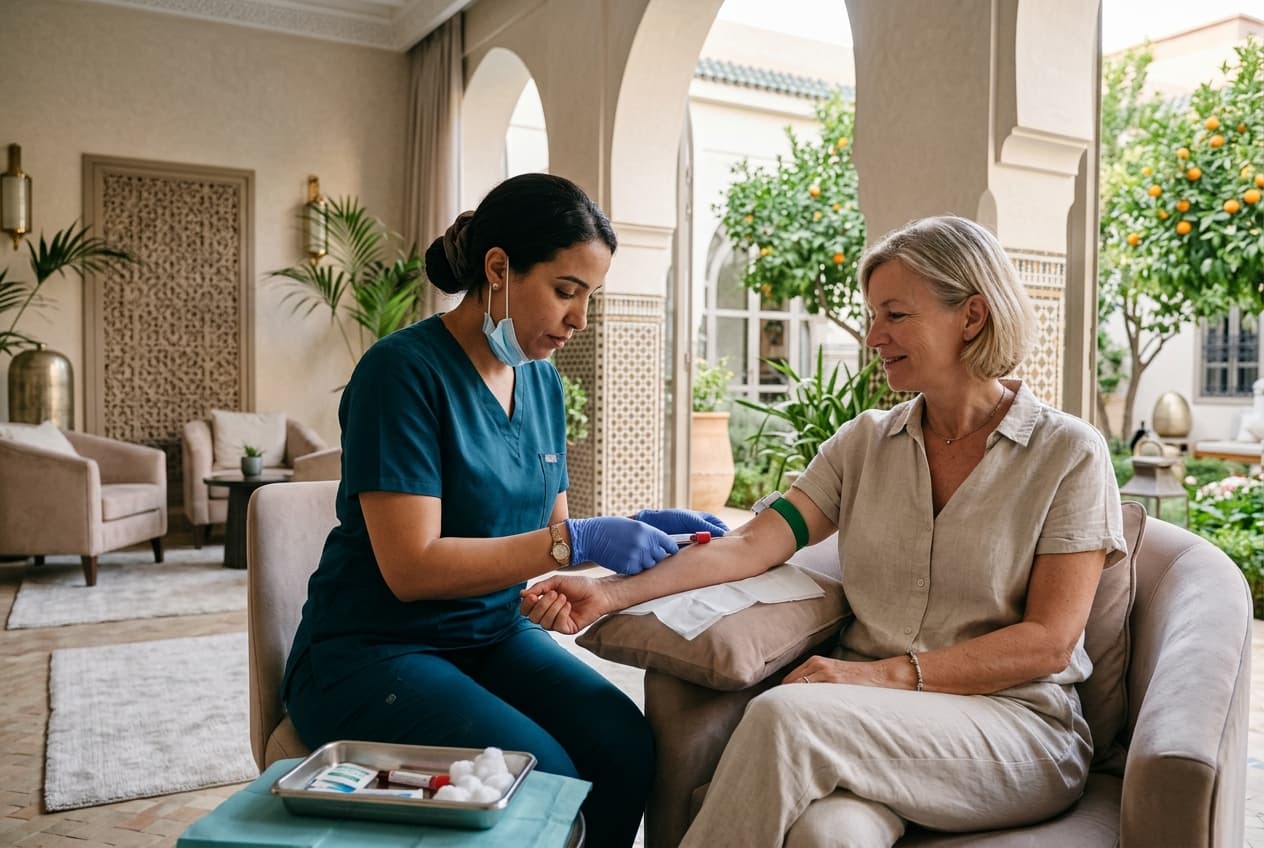 Analyses médicales à domicile