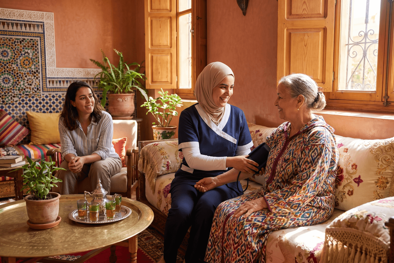 Soins pédiatriques à domicile à Marrakech : nursing du nourrisson et de l'enfant