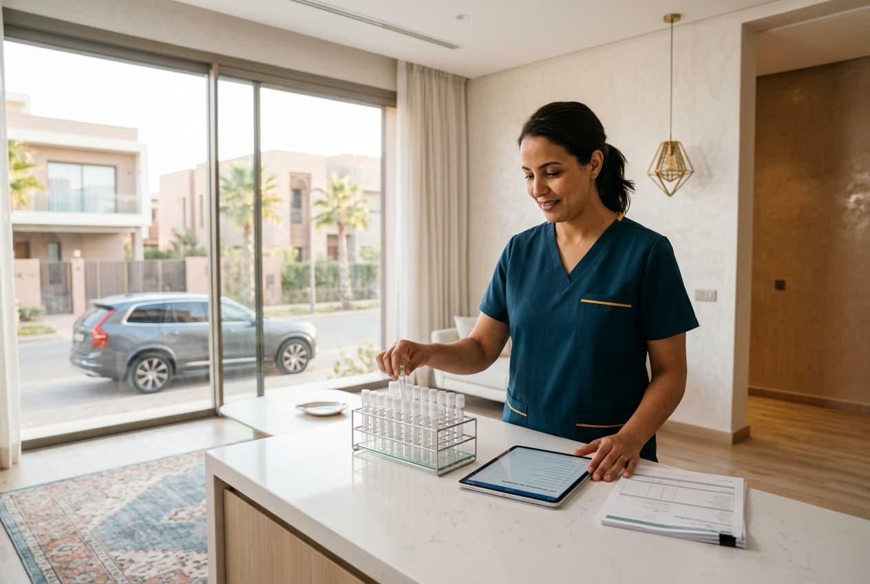 Bilan pré-opératoire à domicile à Marrakech : analyses et préparation avant chirurgie