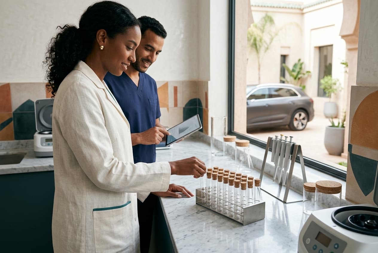 Tests hormonaux et vitamines à domicile